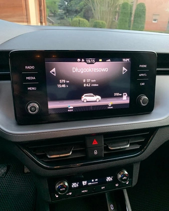 Skoda Scala cena 68400 przebieg: 76885, rok produkcji 2019 z Łódź małe 631
